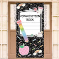 Hunnmingre Composition Book Classroom Decor Back to School Door Decorations by HunnmingRe