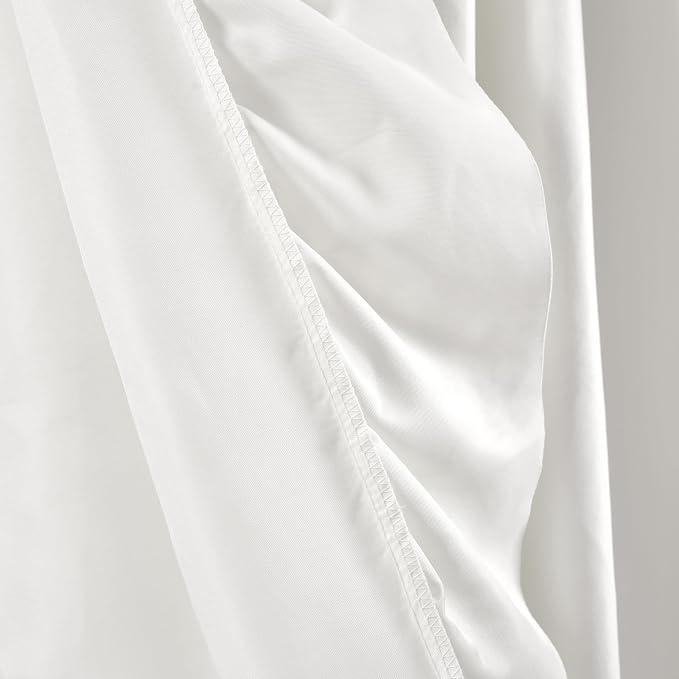Lush Decor Reyna Ruffle Window Curtain Panel Set, Living room, or Dining Room - Image 3