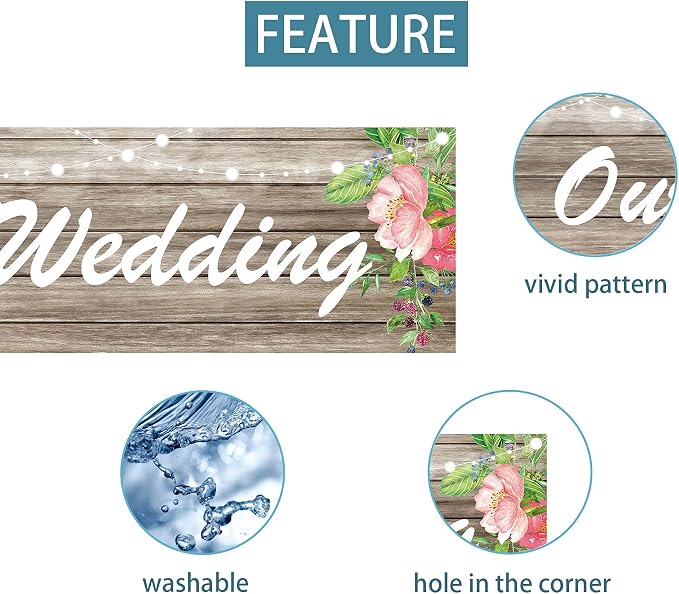 Welcome to Our Wedding Banner - Image 3