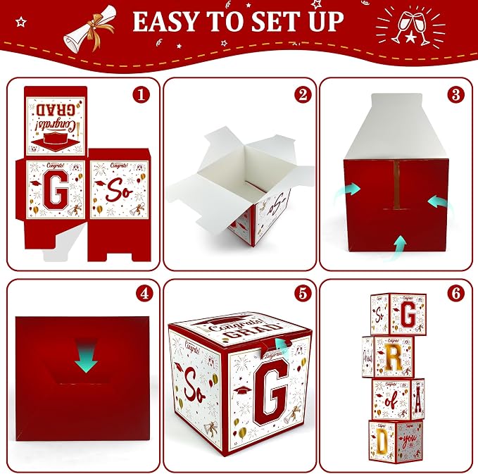 OHOME 8 Pack Graduation Decorations 2026 2027 - Image 3