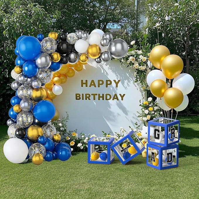 2026 Graduation Party Decorations, HYMENEX Set of 4 Graduation Boxes - Image 8