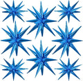 TONIFUL 8 Pcs Explosion Star Balloons Blue Foil Balloon Party Decorations | 2 by TONIFUL