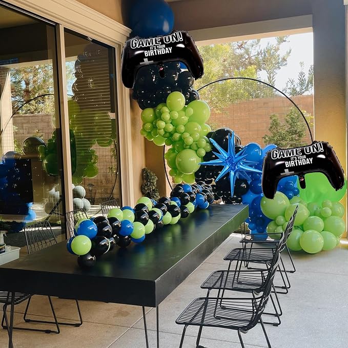 Jobkoo Video Game Balloon Arch Garland Kit - Image 4