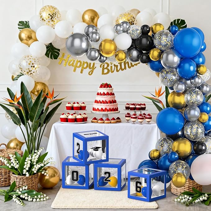 2026 Graduation Party Decorations, HYMENEX Set of 4 Graduation Boxes - Image 7