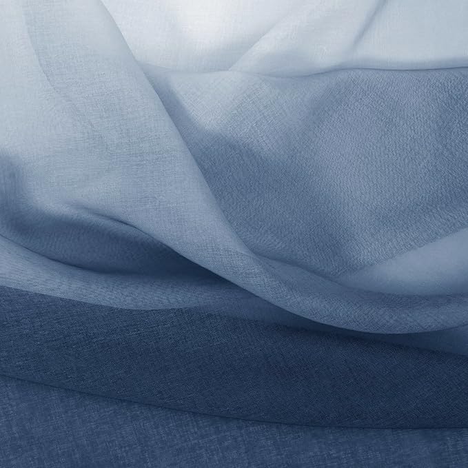 DWCN Ombre Short Sheer Curtains - Image 5