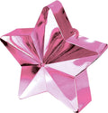 Pink Star Electroplated Balloon Weights by AmscanPartySupplies