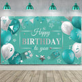 Tatuo Happy Birthday Decorations Backdrop Banner by Tatuo