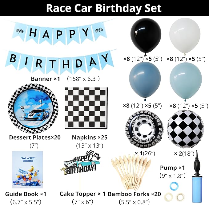Race Car Party-Ready Decorations and Supplies - Image 2