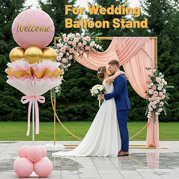 6 Pack Water Weight Bags for Balloon Column Stand and Balloon Arch | Upgraded - Image 8
