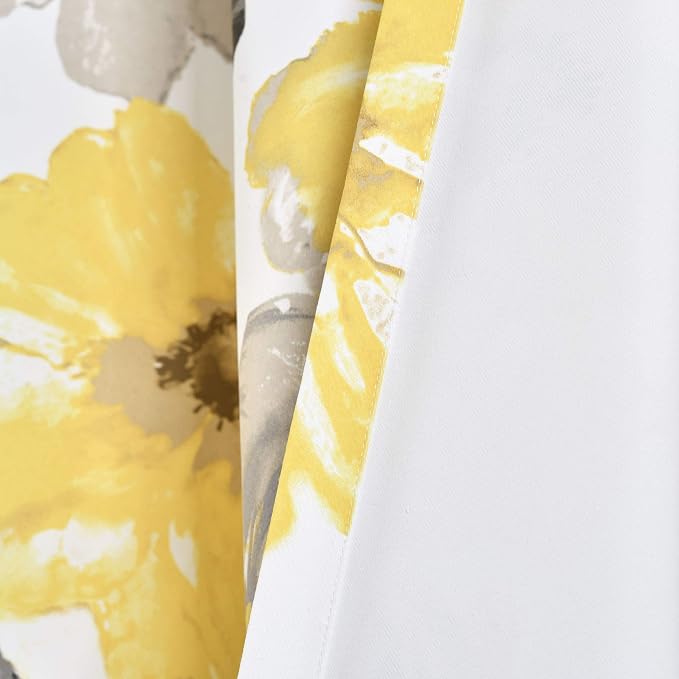 Lush Decor Leah Room Darkening Window Curtain Panel Pair, 84 inch x 52 inch - Image 5