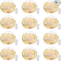 Brightown 12 Pack 7ft Battery Operated LED Fairy Lights by Brightown