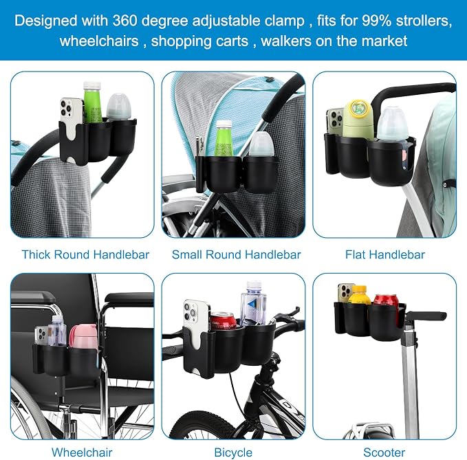 Accmor Stroller Cup Holder - Image 6