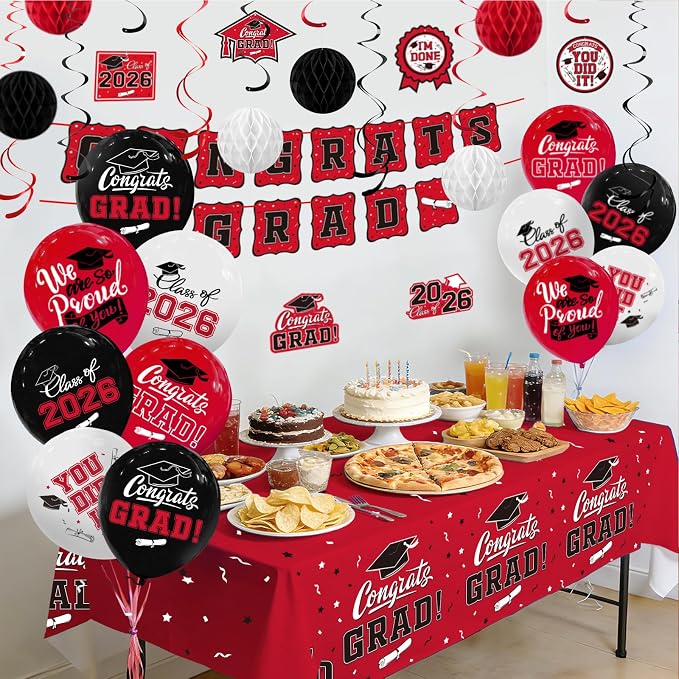 2026 Graduation Party Supplies Kit - Image 7
