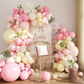 Pink and Yellow Balloon Arch Kit by CROSSFINGERS