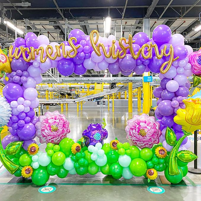 Voircoloria 66pcs Green Latex Party Balloons, 12inch | - Image 7