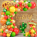 ALL-IN-1 Mexican Balloons Arch Kit & Garland by SherylDecor