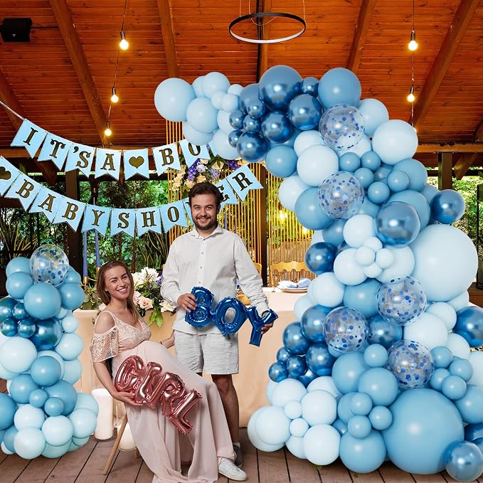 DBKL Blue Balloon Garland Arch Kit - Image 4
