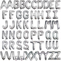 16 Inch 52Pcs Silver Letter Balloons Shiny A-Z Foil Balloon Letters | Reusable by Makeyourpartypop