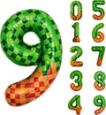 Pixel & TNT Theme 40in Giant Number Balloons by Unknown