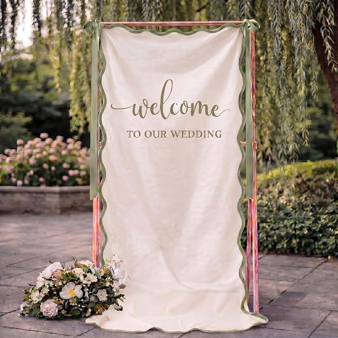 Tingjoo Wedding Welcome Sign by Tingjoo