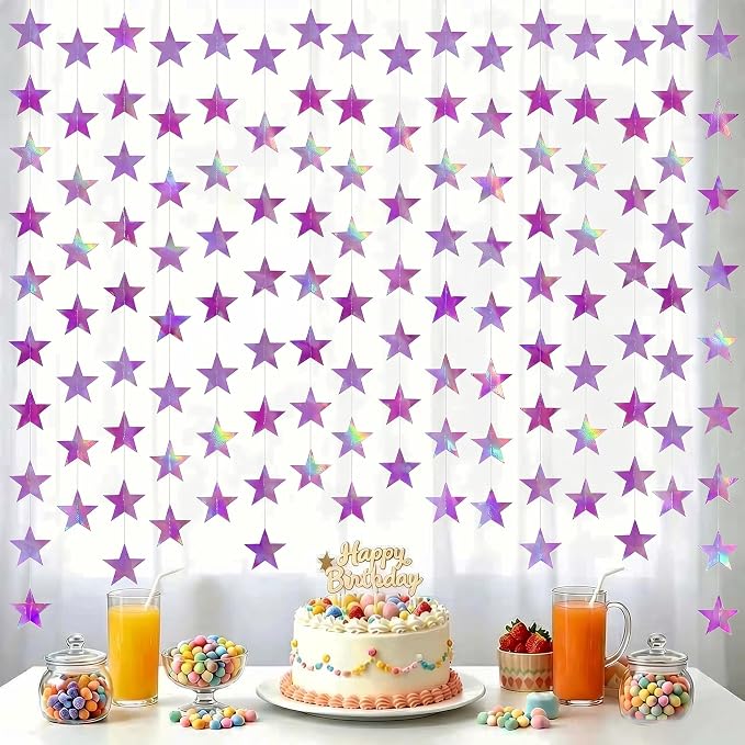78 Feet Star Garland Decorations - Image 5