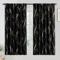 Yakamok Black Blackout Curtains by Yakamok