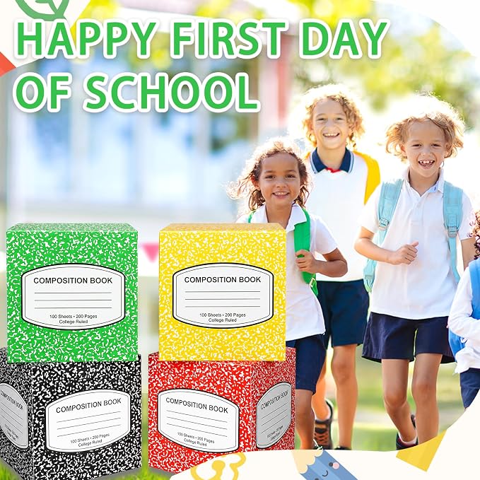 Denylo pro Back to School Balloon Box Decoration Sets Composition Book Balloon - Image 7