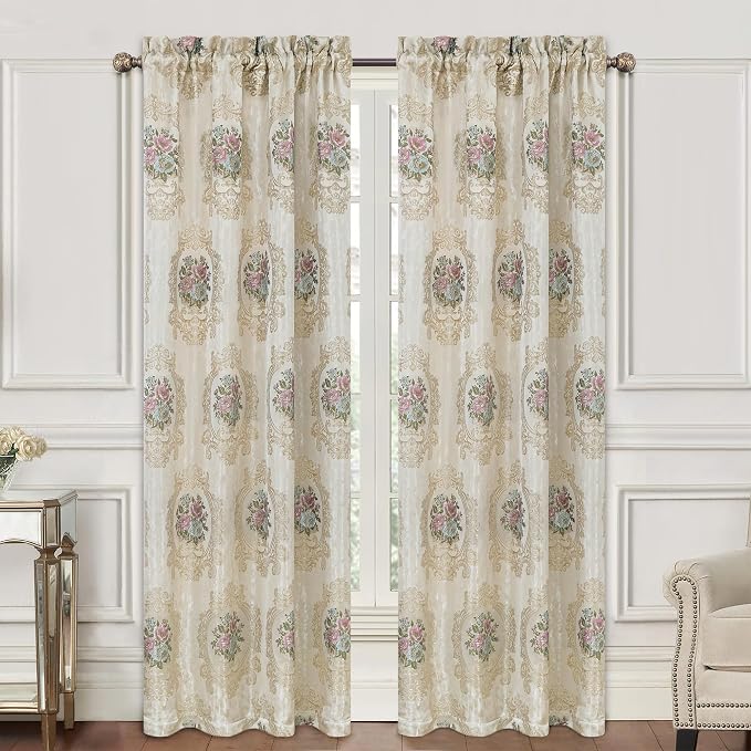 Loom and Mill Luxury Jacquard Curtains - Image 2