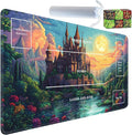 for TCG Playmat with Zones, Non-Slip Rubber Bottom Trading Card Game Mat with by Unknown