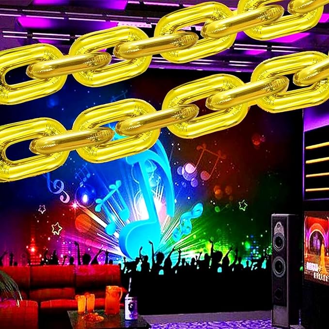 Foil Chain Balloons, Jumbo Balloon Chain - Image 4