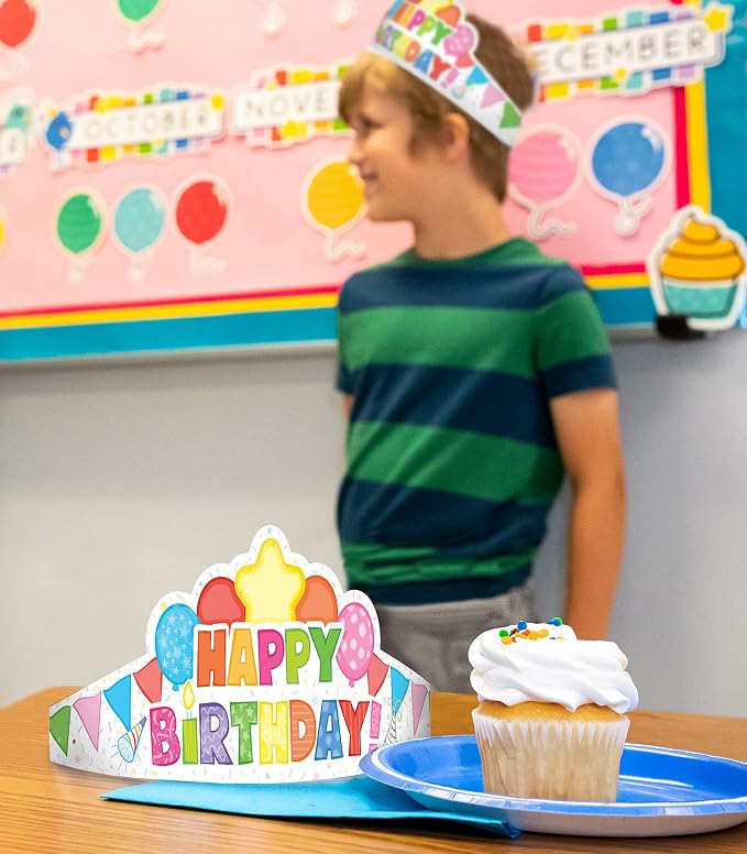 Carson Dellosa 30-Piece Birthday Crowns - Image 7