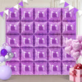 Light Purple Square Foil Balloons 25 Pcs Metallic Light Purple Balloons Wall by Unknown