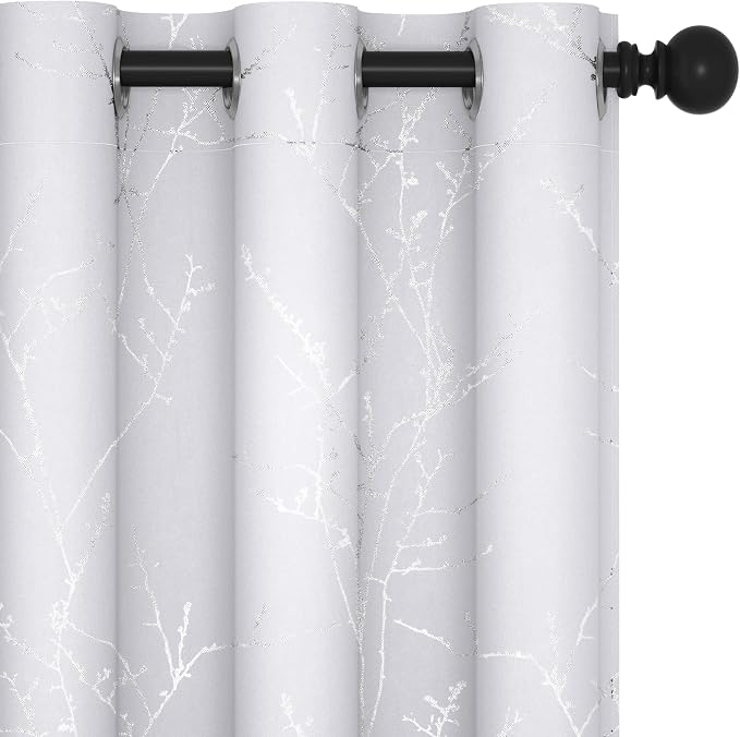 Deconovo Living Room Curtains 54 Inches Long, Thermal Insulated, Room Darkening by Unknown