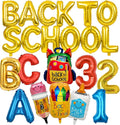 Back to School Balloons, Back to School Decorations Letter Balloons Banner | by FUDEFER