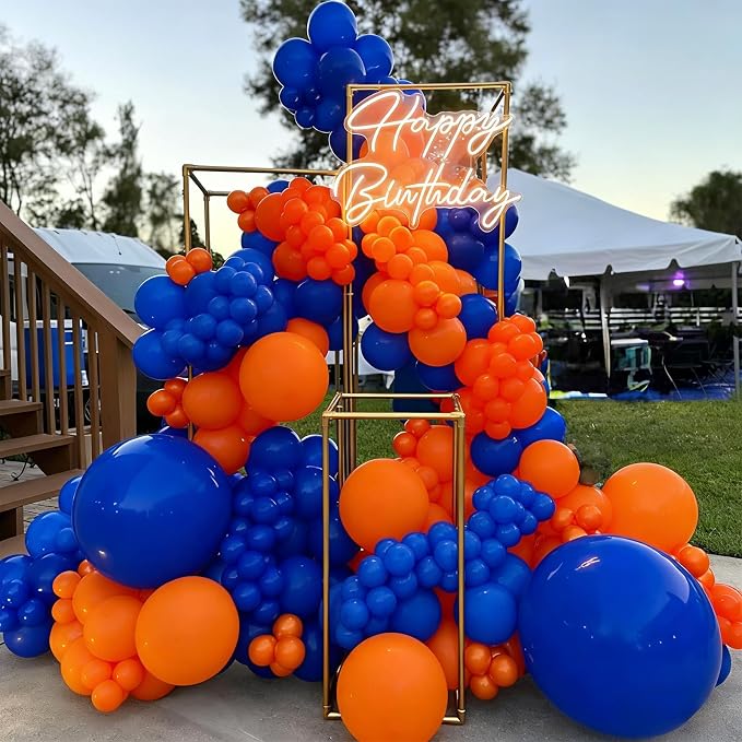 100pcs 5 Inch Small Royal Blue Balloons Arch Garland Fillers | 5” Mini Matte - Image 4
