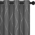 Deconovo Living Room Curtains 45 Inches Long, Thermal Insulated, Room Darkening by Unknown