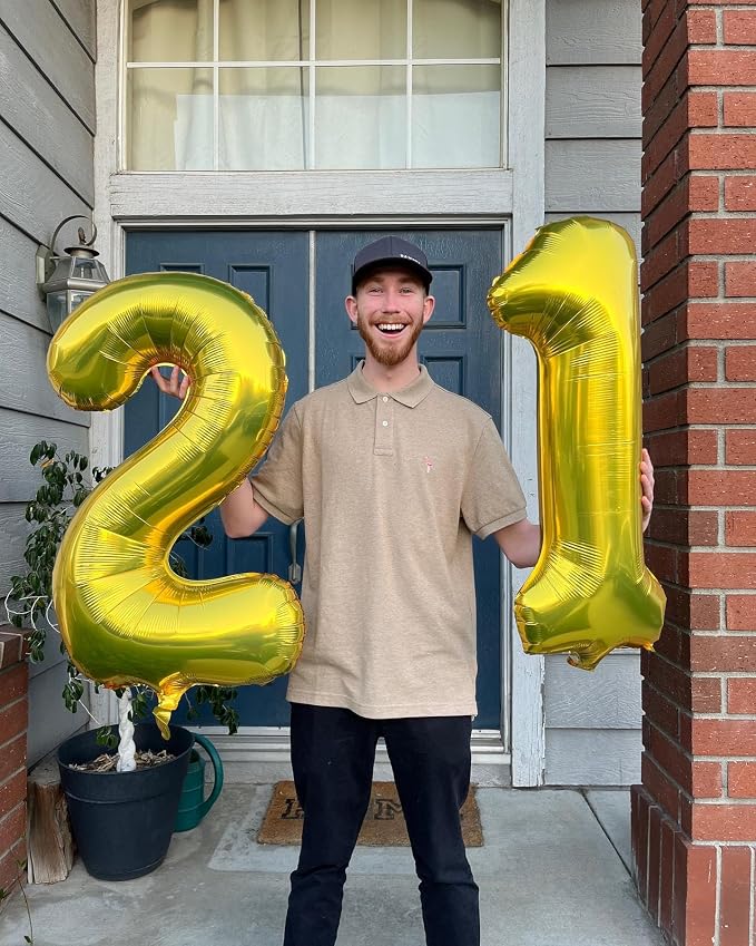Gold 18 Balloon - Image 7