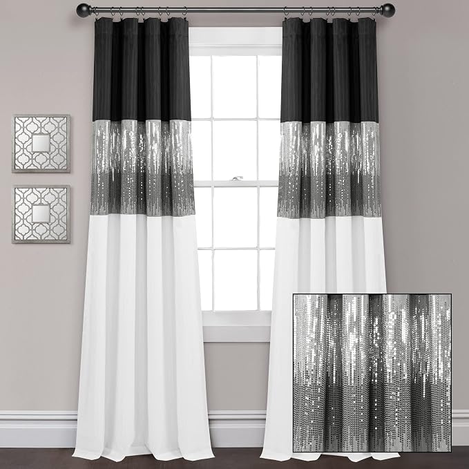 Lush Decor Night Sky 100% Blackout Window Curtain Panel Single 42"W x 84"L - Image 11