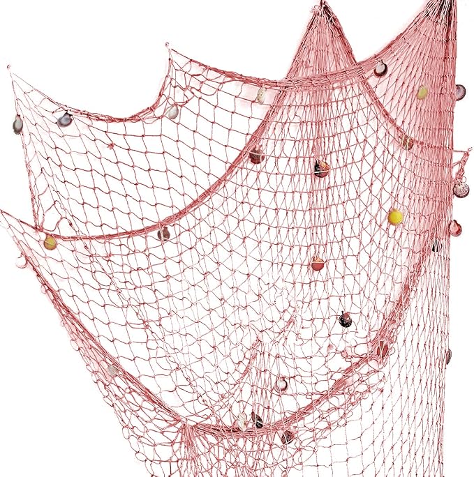 Nature Fish Net Wall Decoration by Rosoz