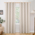BGment Camel Curtains for Living Room 84 Inches Long, Natural French Country by BGment