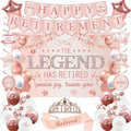 Roetyce Rose Gold Retirement Party Decorations by Roetyce