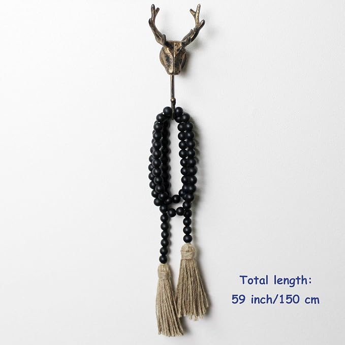 CVHOMEDECO. Wood Beads Garland - Image 6