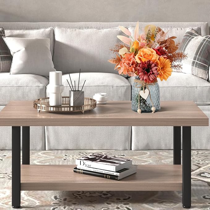 Leftover Fake Fall Flowers in Vase, Fall Silk Flower Arrangements, Fall - Image 2