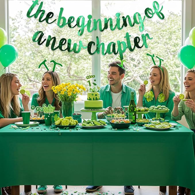 BEISHIDA Bright Green Pre-Strung The Beginning of A New Chapter Banner | - Image 5