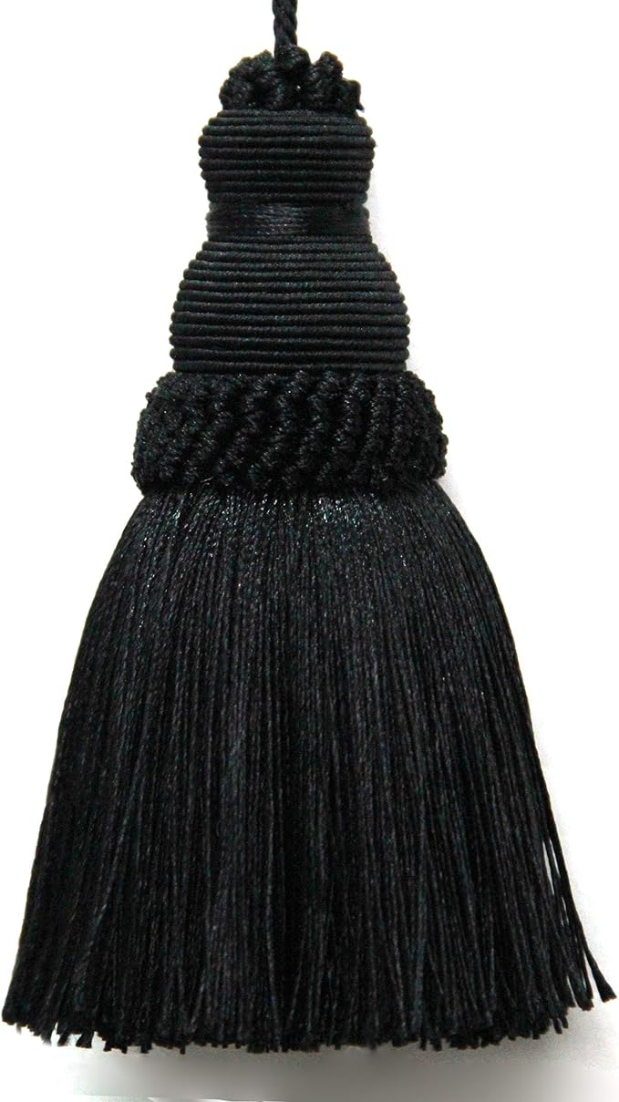 2Pcs Colorful Tassel Key Tassels DIY Accessories | 9.5 Inch Tassels - Image 3