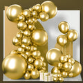 PartyWoo Gold Balloons 127pcs Different Sizes of 36 18 12 10 5 Inch | Balloons by PartyWoo