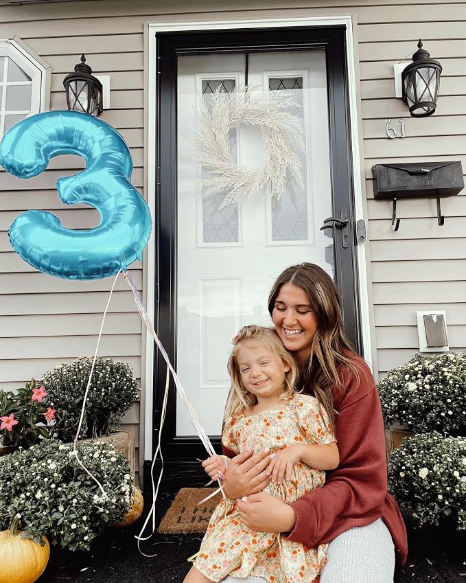 Pastel Blue 4 Balloon - Image 8