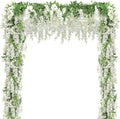 Findosom Wisteria Artificial Flowers Garland, Flower Garland Decorations by Findosom