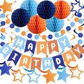 Rouceyxin Birthday Decorations for Men, Happy Birthday Banner by Rouceyxin