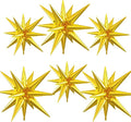 Gold Star Balloons, 22/27 Inch Gold Star Foil Balloons, Aluminum Foil Balloon by Paready